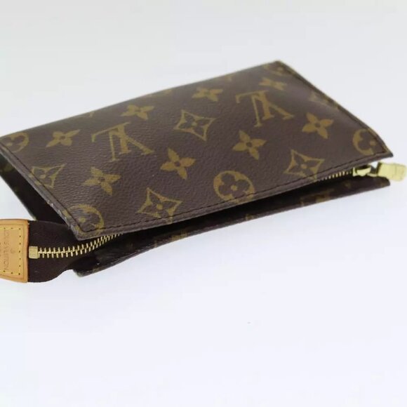 authenticity guaranteed LOUIS VUITTON Monogram Bucket PM Pouch - Picture 7 of 16